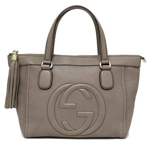 GUCCI Soho Zip Tote and original dust bag
